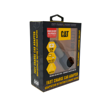 Cat Dual DC Vehicle Adapter