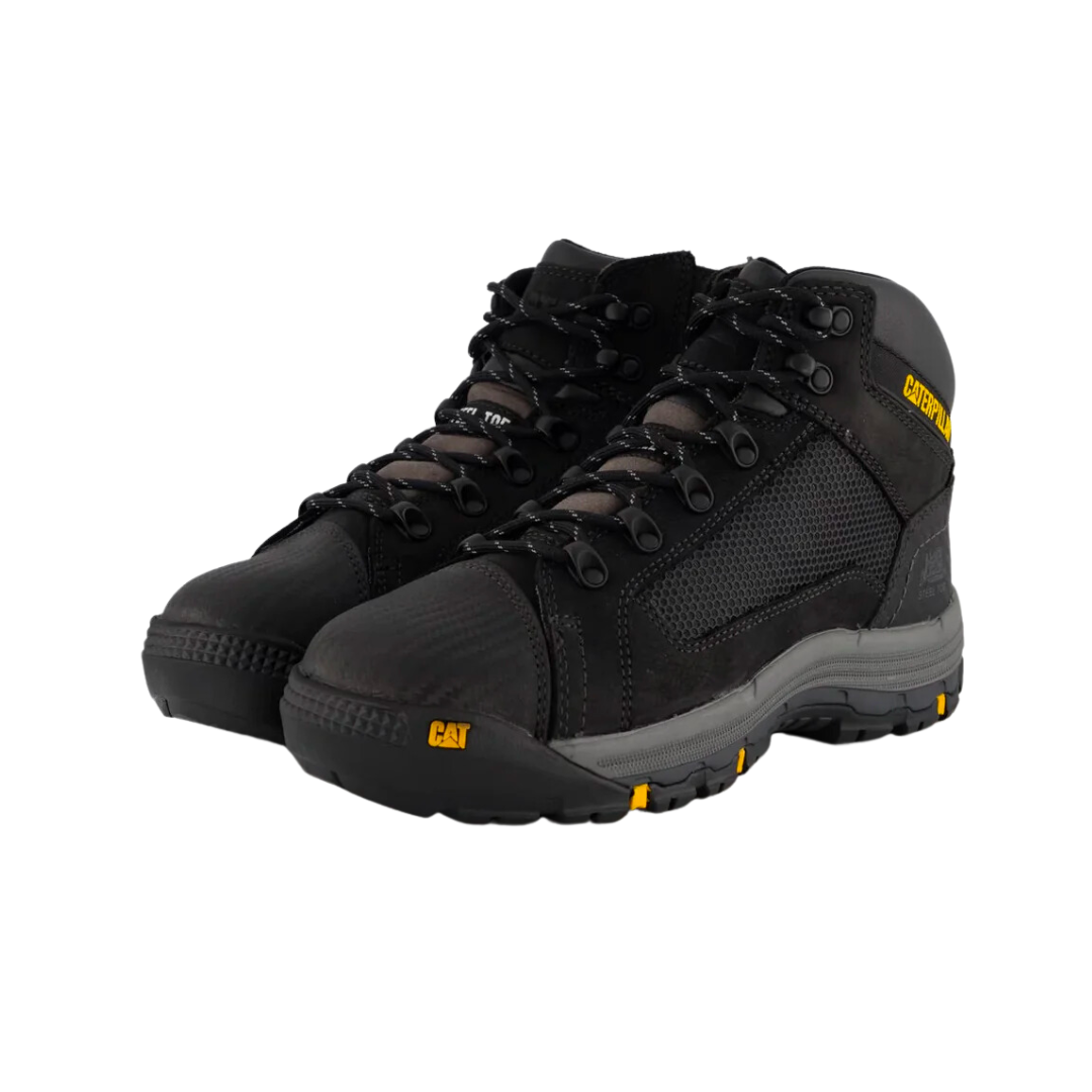 Convex Steel Toe Boot - Black